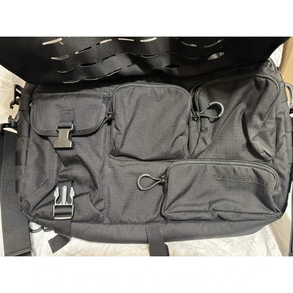 Eberlestock Black Combat Office Briefcase Laptop Bag Tactical Brief CCW EDC Nice